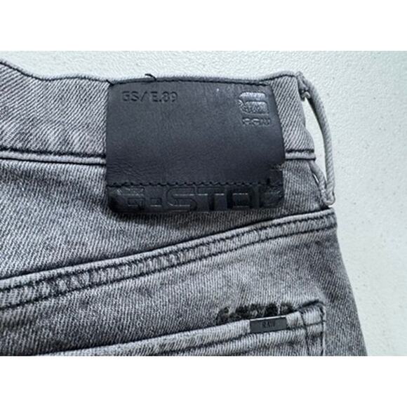 "G STAR" Raw Jeans, Black Whitewashed,Size 32,  Style#3301 Flare, Womens - Picture 10 of 11